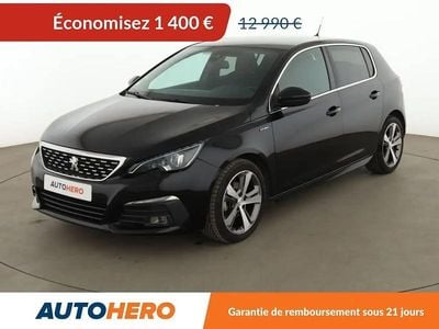 Noir Occasion 2018 Peugeot 308 GT-line Berline | 11 590 € (Prix juste)