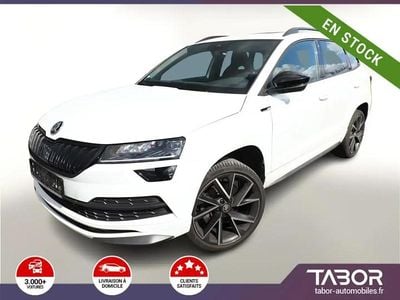 Blanc Occasion 2021 Skoda Karoq SportLine SUV | 21 988 € (Super prix)