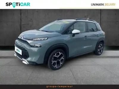 Kaki grey (o) blanc opale Occasion 2022 Citroën C3 Aircross Shine SUV | 17 991 € (Prix assez cher)