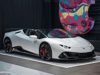 Blanc Occasion 2020 Lamborghini Huracán Coupé | 309 980 € (Prix assez cher)