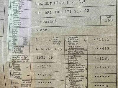 Occasion Renault Clio IV Campus 75 ch (55 kW) 2012 Berline