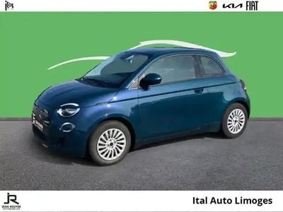 Occasion Fiat 500e 69 kW (95 ch) 2023 Ocean green métal Citadine