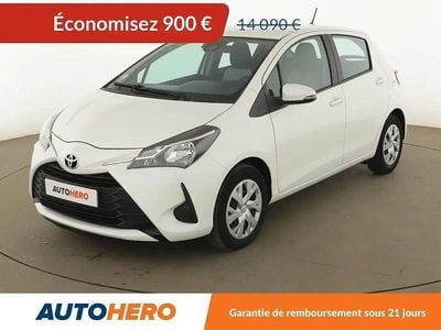 Blanc Occasion 2019 Toyota Yaris Citadine | 13 190 € (Bon prix)