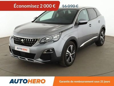Occasion Peugeot 3008 Allure 131 ch (96 kW) 2018 Gris SUV