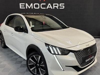 Blanc Occasion 2020 Peugeot e-208 GT Citadine | 12 990 € (Prix juste)