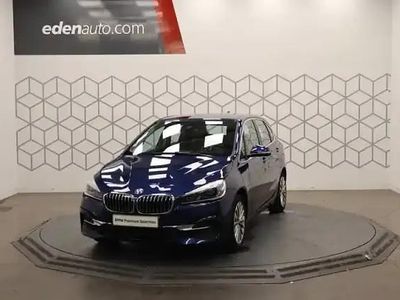 Bleu Occasion 2020 BMW 225 Active Tourer iPerformance Monospace | 18 590 €