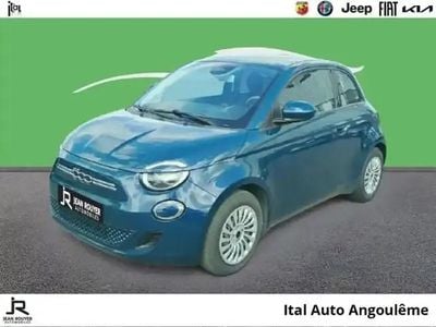 Occasion Fiat 500e Action 69 kW (95 ch) 2022 Ocean green métal Citadine