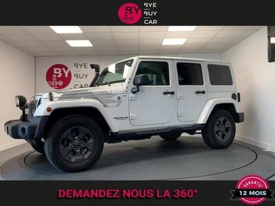 occasion Jeep Wrangler 2.8 Crd 200 Ch - Bva - Unlimited Sahara - Garantie 12 Mois