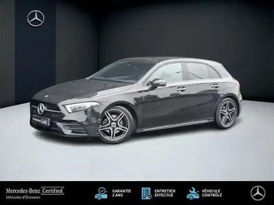 Noir Occasion 2021 Mercedes A180 AMG line Berline | 29 979 €