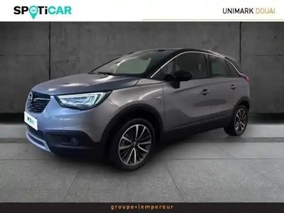 Gris quartz/toit noir diamant Occasion 2020 Opel Crossland X SUV | 10 990 € (Bon prix)