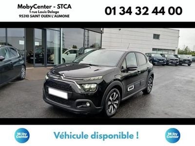 Noir Occasion 2024 Citroën C3 PureTech Berline | 12 480 € (Bon prix)