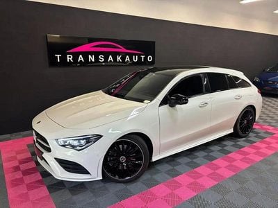 Blanc Occasion 2019 Mercedes CLA200 Shooting Brake AMG line Break | 25 990 € (Prix juste)