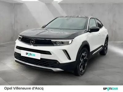 Blanc jade/toit noir perla nera métal Occasion 2021 Opel Mokka Ultimate SUV | 16 980 € (Prix juste)