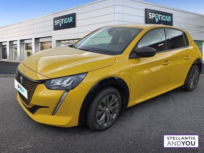 Occasion Peugeot e-208 Style 100 kW (136 ch) 2022 Jaune Citadine