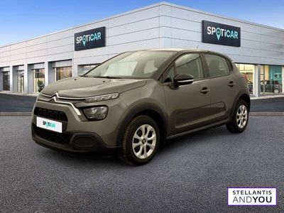 Gris Occasion 2021 Citroën C3 Feel Citadine | 10 290 € (Prix juste)