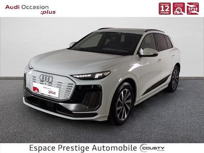 Blanc glacier métallisé Occasion 2025 Audi Q6 e-tron S-Line SUV | 59 690 €