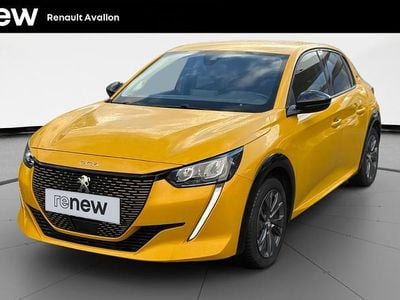 Jaune Occasion 2022 Peugeot e-208 Style Citadine | 12 890 € (Bon prix)