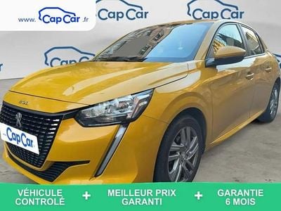 Jaune Occasion 2021 Peugeot 208 Active Citadine | 10 390 € (Bon prix)