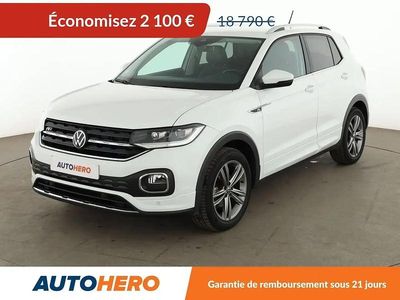 Blanc Occasion 2020 VW T-Cross R-line SUV | 16 690 € (Prix juste)