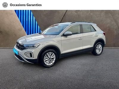 Occasion VW T-Roc Life 110 ch (80 kW) 2023 Gris ascot/toit noir SUV