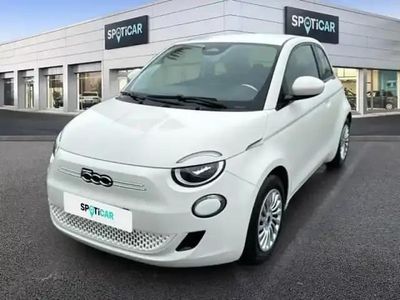 Nouvelle Fiat 500e 2025 Ice white pastel Berline