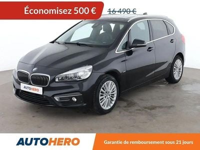 Noir Occasion 2018 BMW 216 Active Tourer Luxury Line Monospace | 15 990 €