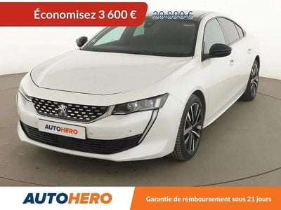 Blanc Occasion 2021 Peugeot 508 GT Berline | 17 290 € (Prix juste)