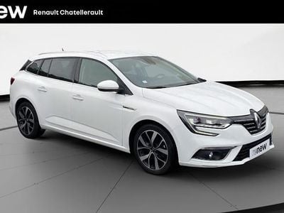 Blanc Occasion 2020 Renault Mégane IV Intens Break | 14 990 € (Prix assez cher)