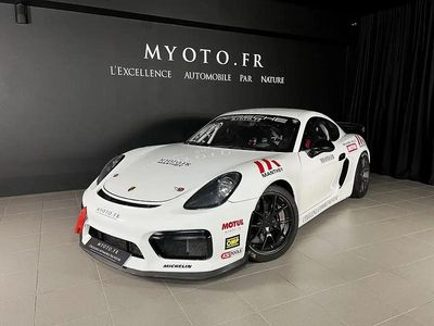 Blanc Occasion 2016 Porsche Cayman GT4 Coupé | 114 900 € (Prix assez cher)