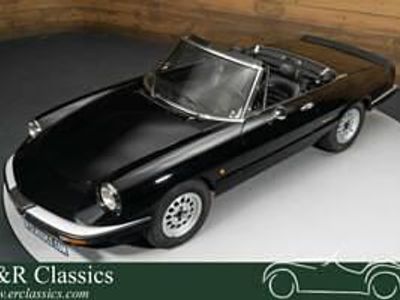 Noir Occasion 1986 Alfa Romeo Spider Cabriolet | 19 950 €