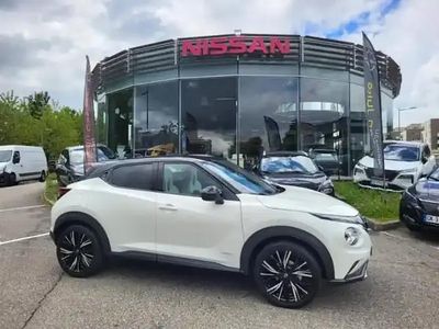 Blanc lunaire+toit noir métallisé Occasion 2023 Nissan Juke SUV | 23 490 € (Prix juste)