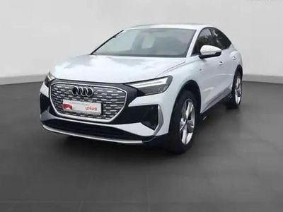 Blanc Occasion 2022 Audi Q4 Sportback e-tron S-Line SUV | 28 980 € (Prix juste)