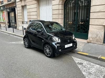 Noir Occasion 2017 Smart ForTwo Cabrio Brabus Xclusive Cabriolet | 21 990 €