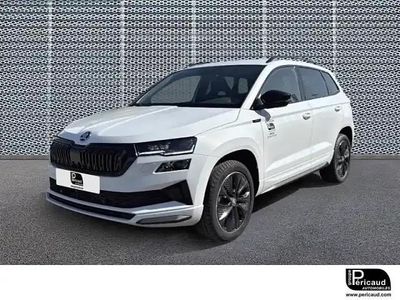 Blanc Occasion 2025 Skoda Karoq SportLine SUV | 40 590 € (Prix cher)