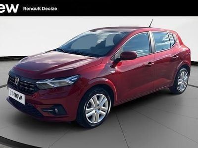 Rouge Occasion 2021 Dacia Sandero Comfort Citadine | 11 990 € (Prix juste)