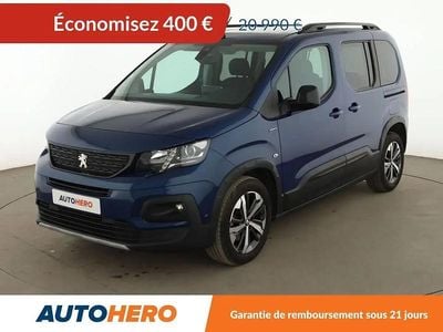 Occasion Peugeot Rifter GT-line 131 ch (96 kW) 2020 Bleu Monospace