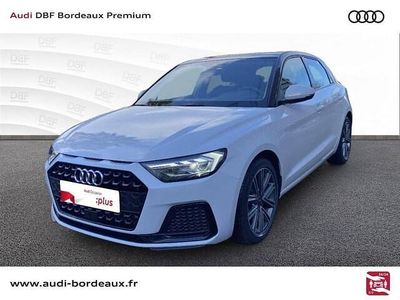 Occasion Audi A1 Sportback Design 116 ch (85 kW) 2025 Blanc glacier métallisé noir mythe métallisé Citadine