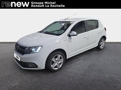 Blanc Occasion 2018 Dacia Sandero Lauréate Citadine | 8 490 € (Bon prix)