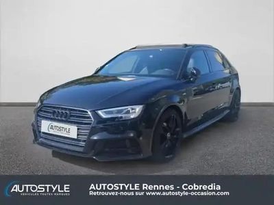 Noir brillant Occasion 2019 Audi A3 S-Line Berline | 19 990 €