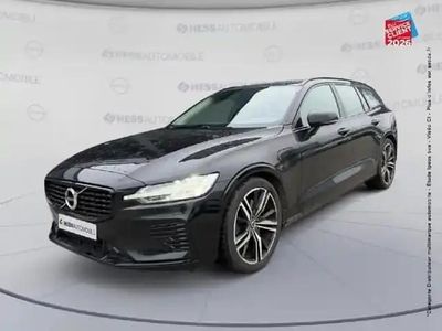 Noir Occasion 2021 Volvo V60 R-Design Break | 32 999 €