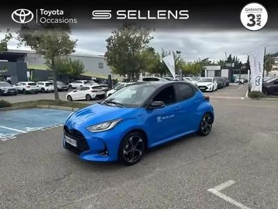 Bi ton bleu neptune Occasion 2025 Toyota Yaris Hybrid Sport Berline | 25 900 € (Prix juste)