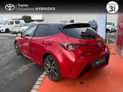 Bi ton rouge intense noir Occasion 2022 Toyota Corolla Berline | 19 990 €