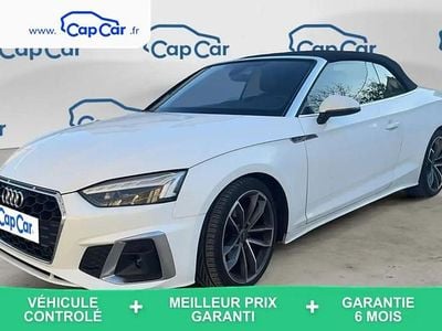 Occasion Audi A5 Cabriolet S-Line 163 ch (119 kW) 2022 Blanc Cabriolet