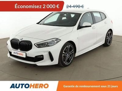 Blanc Occasion 2021 BMW 118 M Sport Citadine | 22 490 € (Bon prix)