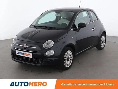 Noir Occasion 2019 Fiat 500 Lounge Citadine | 9 990 € (Prix juste)