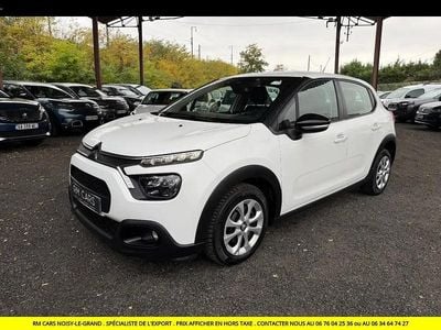 Blanc Occasion 2021 Citroën C3 Feel | 7 490 € (Bon prix)