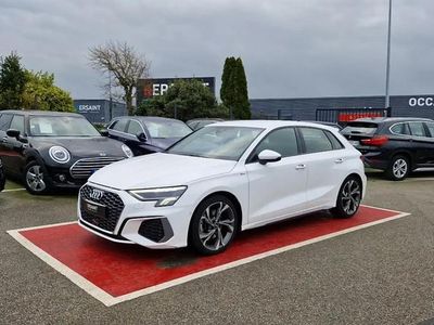 Blanc Occasion 2021 Audi A3 S-Line Berline | 22 590 € (Prix juste)