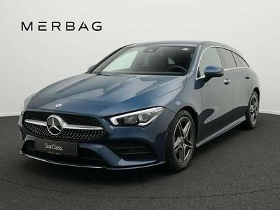 Bleu Occasion 2023 Mercedes CLA180 Shooting Brake AMG line Break | 41 490 € (Prix assez cher)
