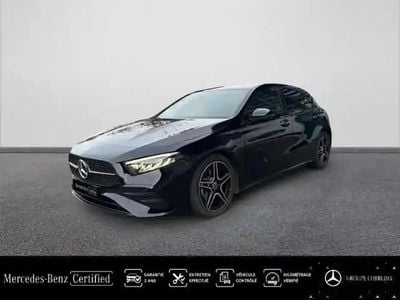 Occasion Mercedes A180 AMG line 118 ch (86 kW) 2025 Noir cosmos métallisé Berline