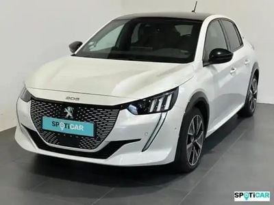Blanc Occasion 2021 Peugeot e-208 GTi Citadine | 16 990 € (Prix juste)